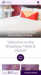 Mobile Screenshot of broadwayhotelnyc.com